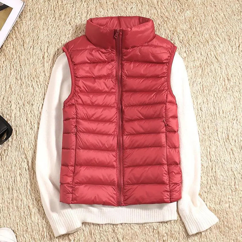 Évoque Dons Bodywarmer Dames – Mouwloos Lichtgewicht Puffer Vest