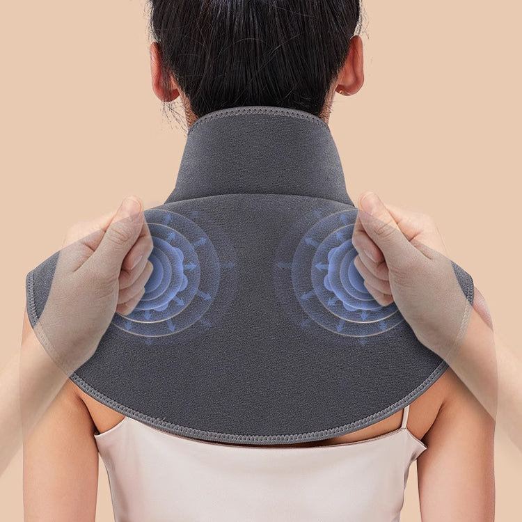 Élanor Nek- en Schouder Verwarmingskussen met Warmtefunctie en Vibratie – USB Oplaadbaar