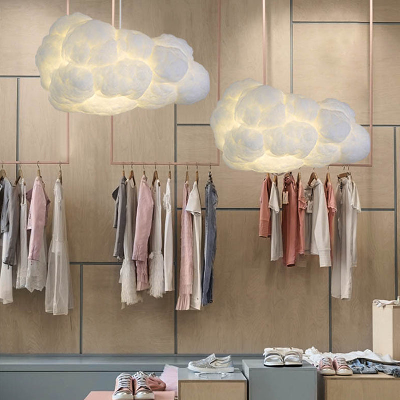 Luxera Witte Wolkenvormige Hanglamp – Ø 40 cm