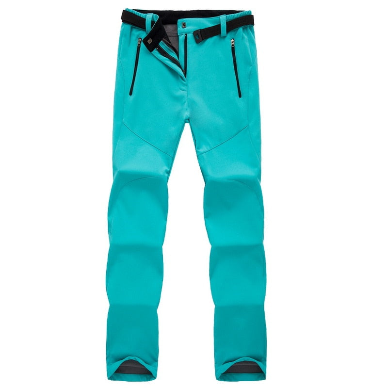 Veloria Duurzame Waterdichte Wandelbroek Dames met Fleece Voering