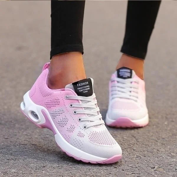 Monde Dames Orthopedische Sneakers met Drieboogsteun en Ademend Mesh