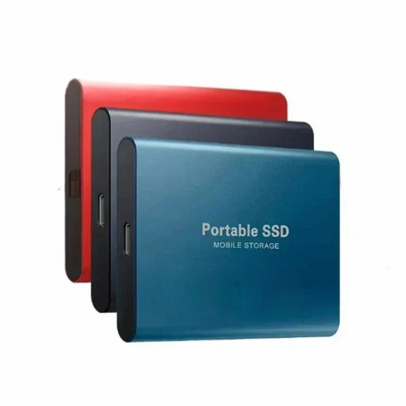 Monde Externe SSD 4TB USB-C 3.1 – Hoge Snelheid, Metalen Behuizing, Schokbestendig, Compatibel met Windows/Mac/Android