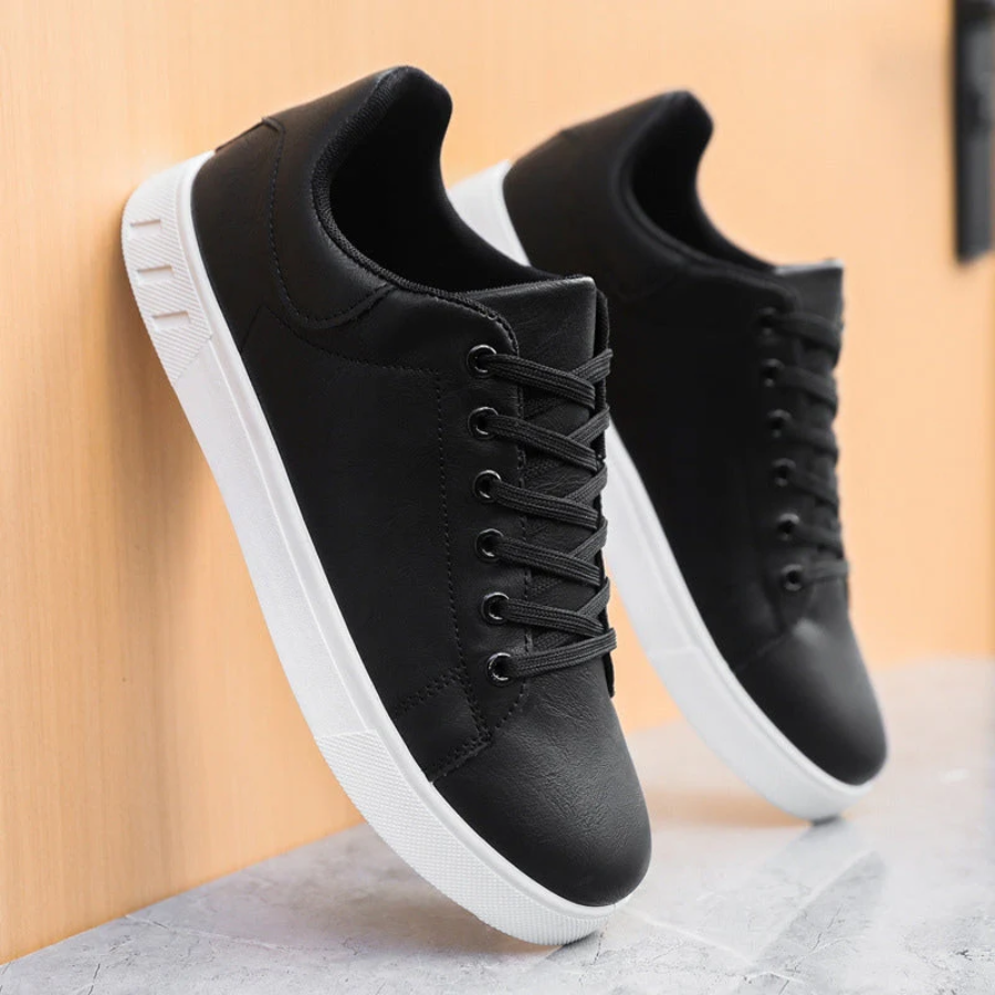 Évoque Leren Sneakers voor Heren – Tijdloze Casual Schoenen van Premium Leer