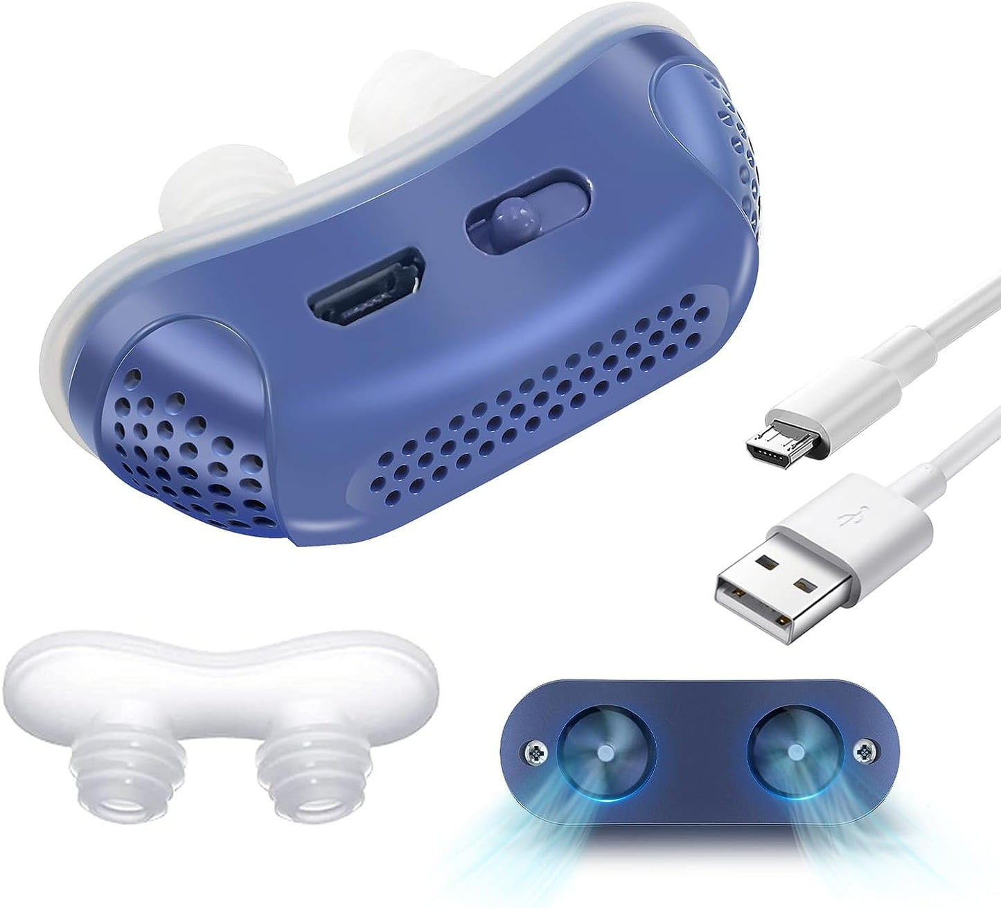 Lekro - Micro CPAP neusapparaat tegen snurken en slaapapneukk