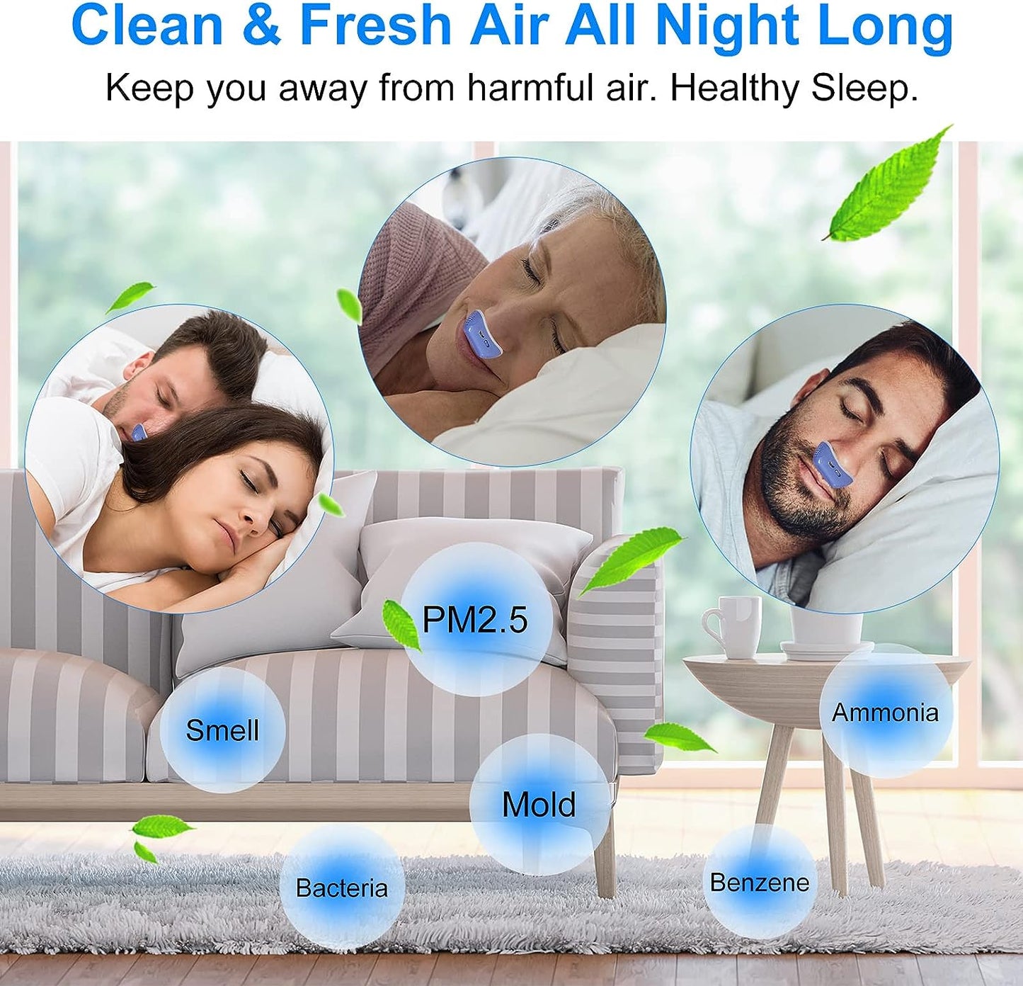 Lekro - Micro CPAP neusapparaat tegen snurken en slaapapneukk