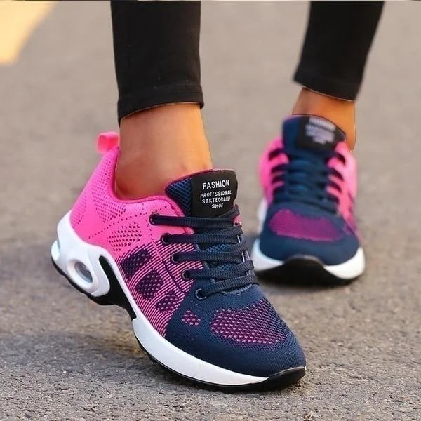 Monde Dames Orthopedische Sneakers met Drieboogsteun en Ademend Mesh