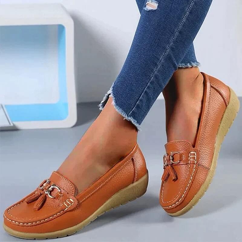 Évoque Mocassins van Premium Leer met Ergonomische Pasvorm en Elegante Afwerking