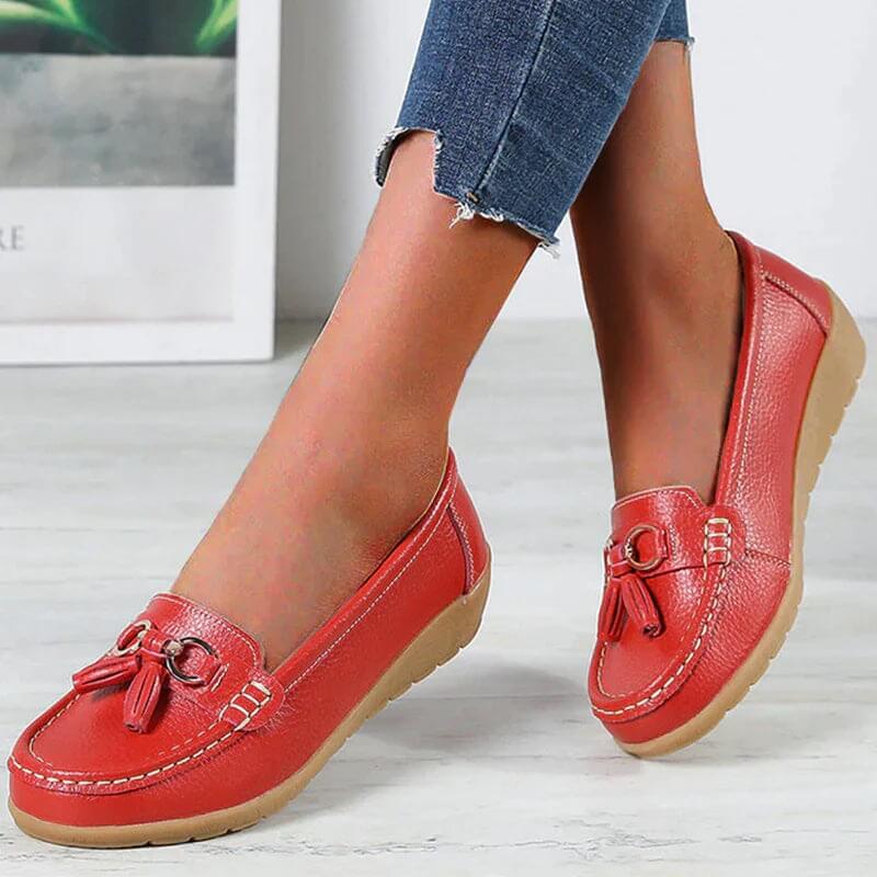 Évoque Mocassins van Premium Leer met Ergonomische Pasvorm en Elegante Afwerking