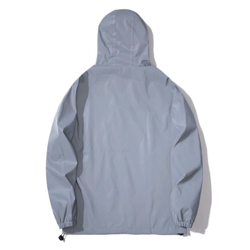 Évoque Reflecterende Windbreaker Herenjas met Capuchon – Waterafstotend en Lichtgewicht