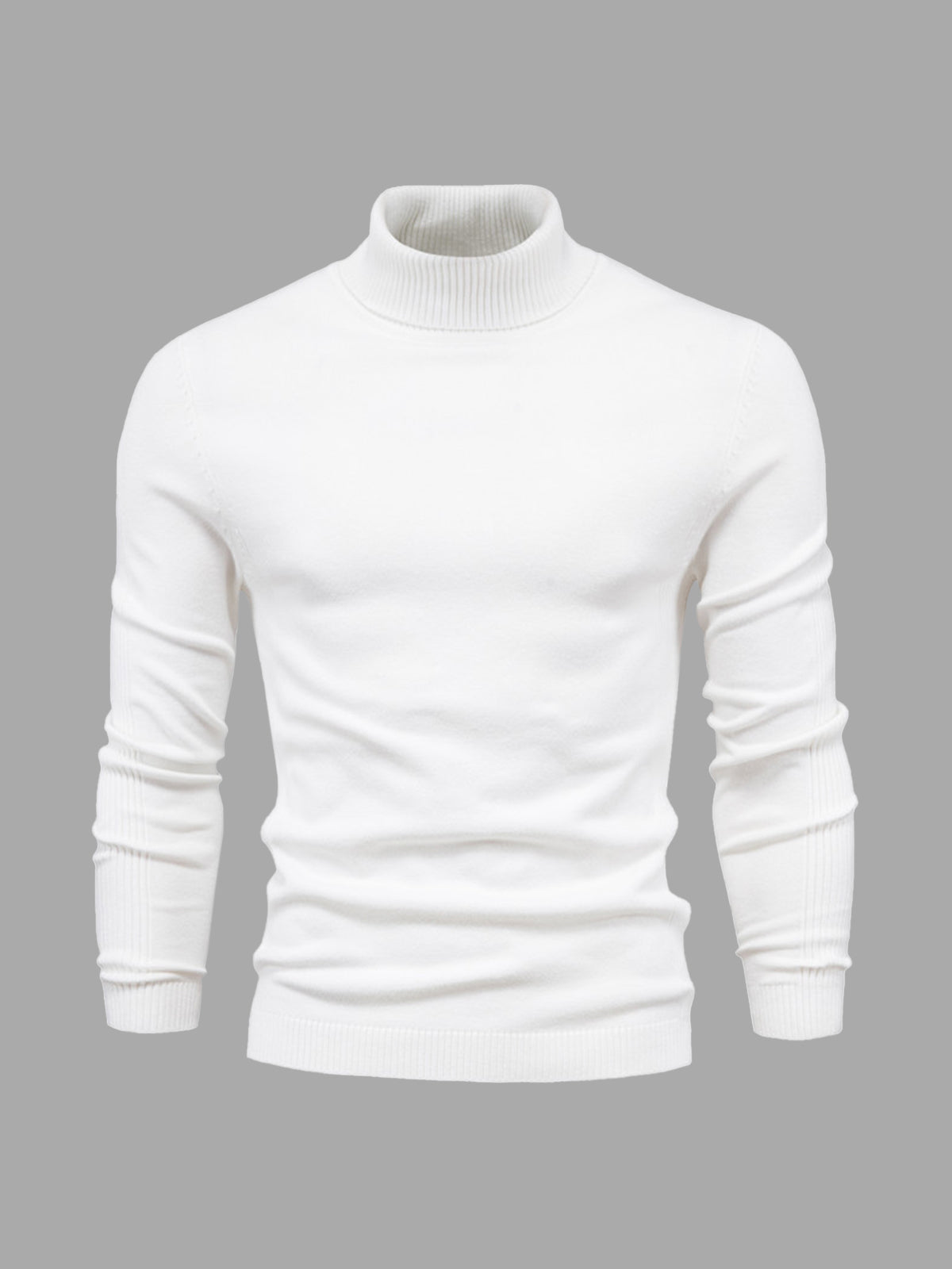 Élanor Heren Rollkragenpullover van Zachte Katoen – Tijdloos en Elegant