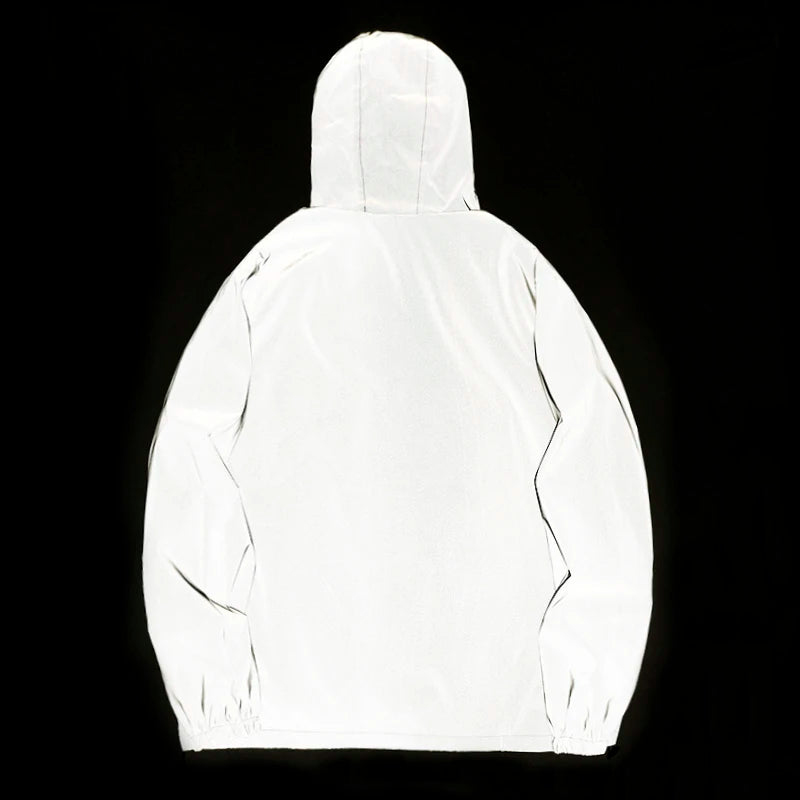 Évoque Reflecterende Windbreaker Herenjas met Capuchon – Waterafstotend en Lichtgewicht