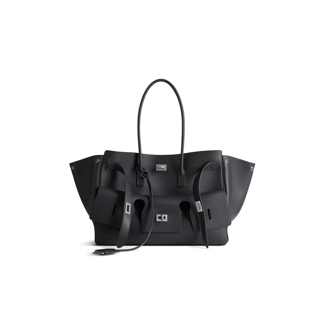 Élanor Luxe Handtas van Vegan Leer – Midi of Maxi Formaat met Gouden of Zilveren Details