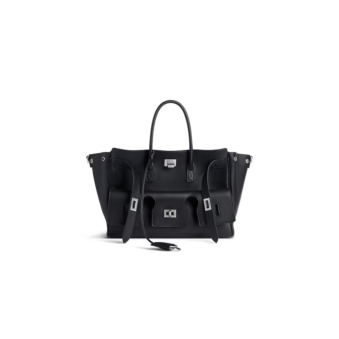 Élanor Luxe Handtas van Vegan Leer – Midi of Maxi Formaat met Gouden of Zilveren Details