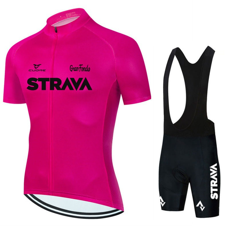Élanor Heren fietskleding set met wielershirt en bibshorts