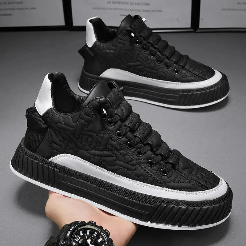 Veloria Handgemaakte Leren Wandelschoenen met Antislipzool – Casual en Duurzaam Ontwerp