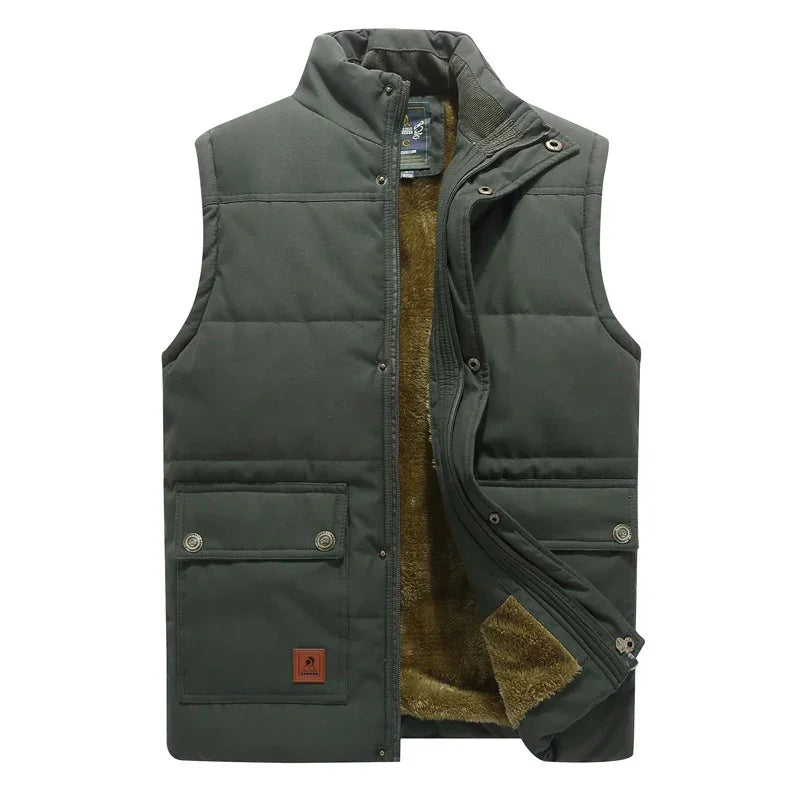 Élanor Heren Bodywarmer – Lichtgewicht en Stijlvolle Mouwloze Jas met Functionele Zakken