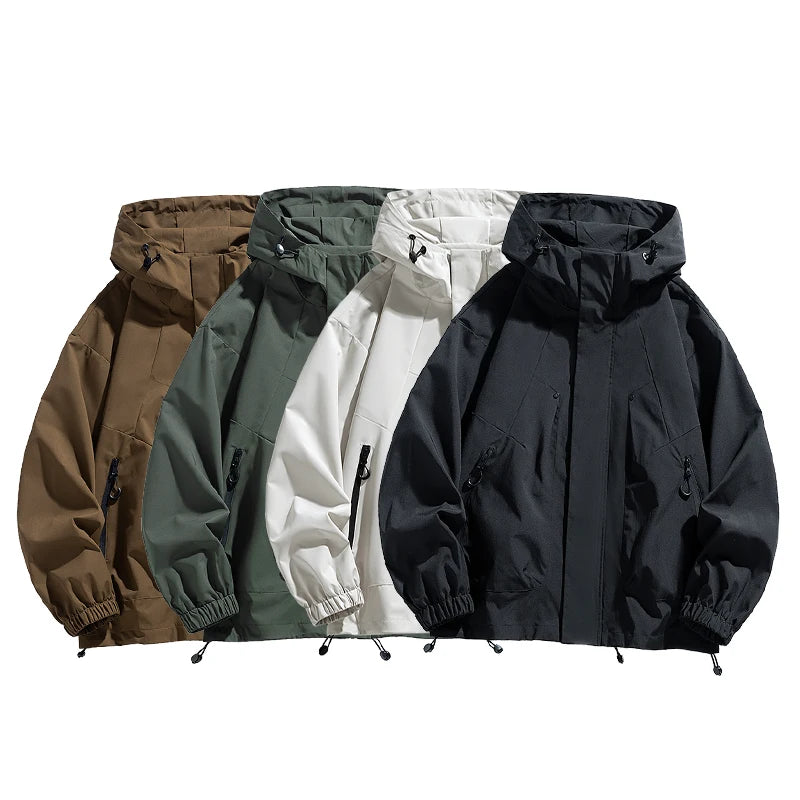 Évoque Heren Windbreaker Jas met Capuchon