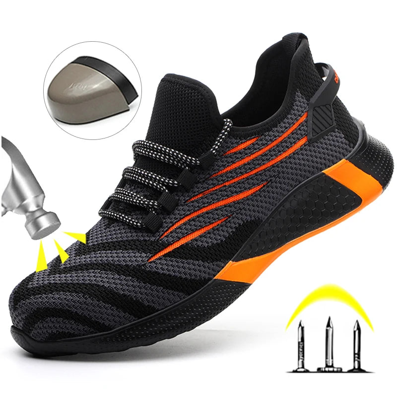 Élanor Veiligheidssneakers voor Heren – Lichtgewicht Werkschoenen