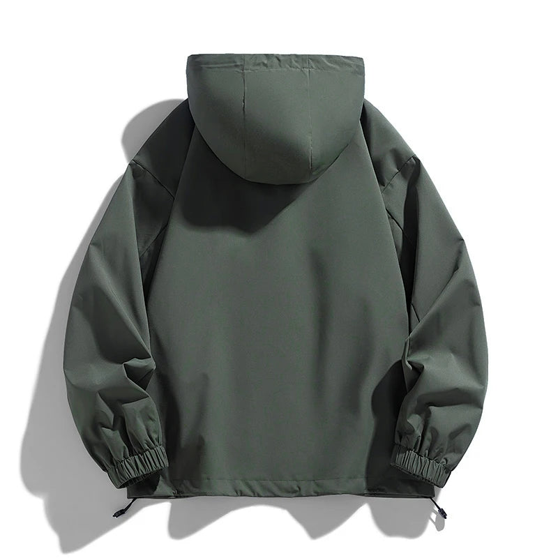 Évoque Heren Windbreaker Jas met Capuchon