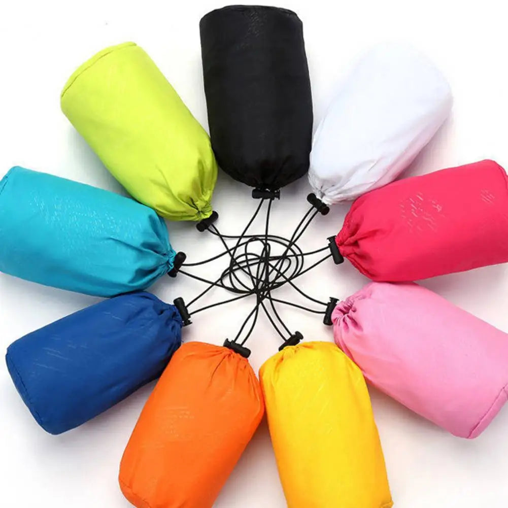 Évoque Unisex Lichtgewicht Regenjas met Capuchon