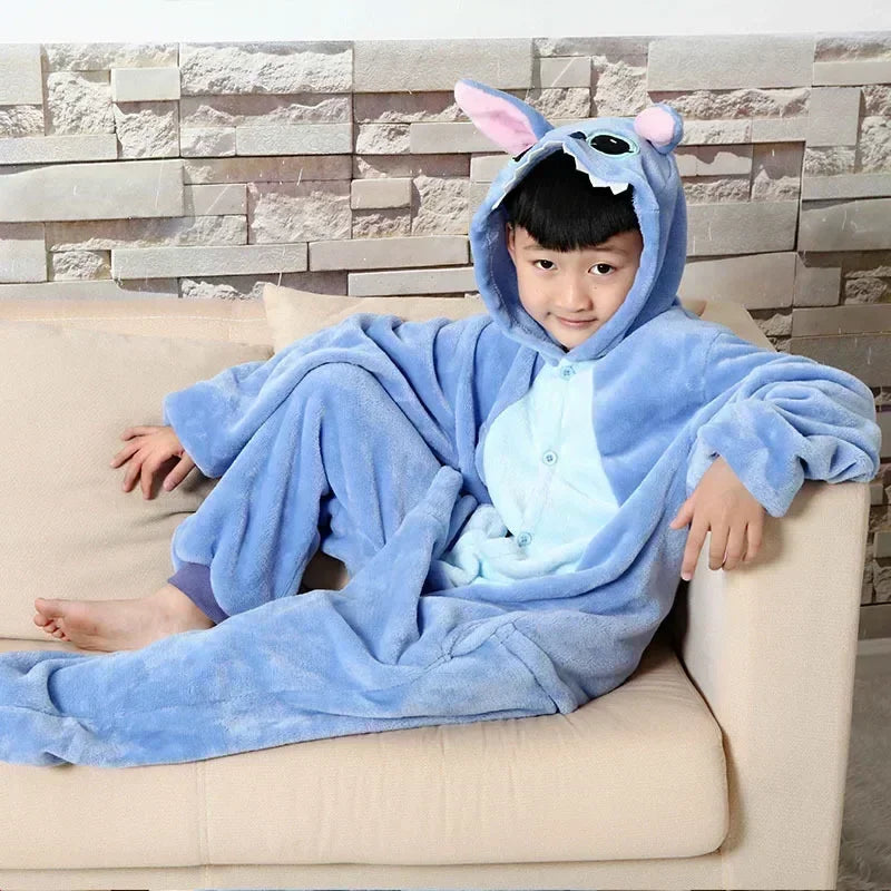 Holo - Kinder Onesie met Stitch Ontwerp