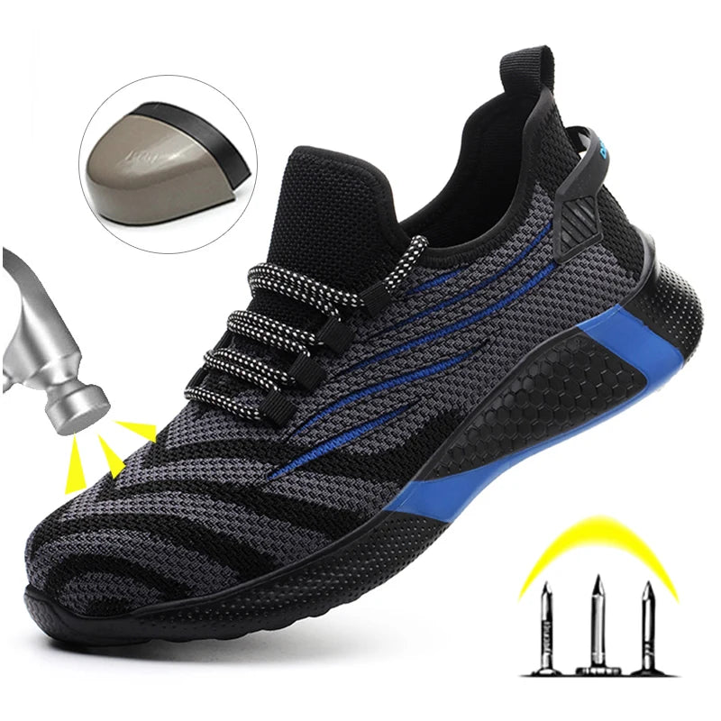Élanor Veiligheidssneakers voor Heren – Lichtgewicht Werkschoenen