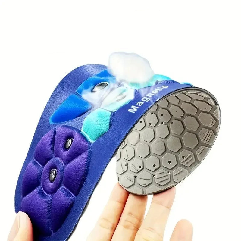 Sereno Orthopedische Magnetische Inlegzolen met Acupressuur en Schokabsorptie