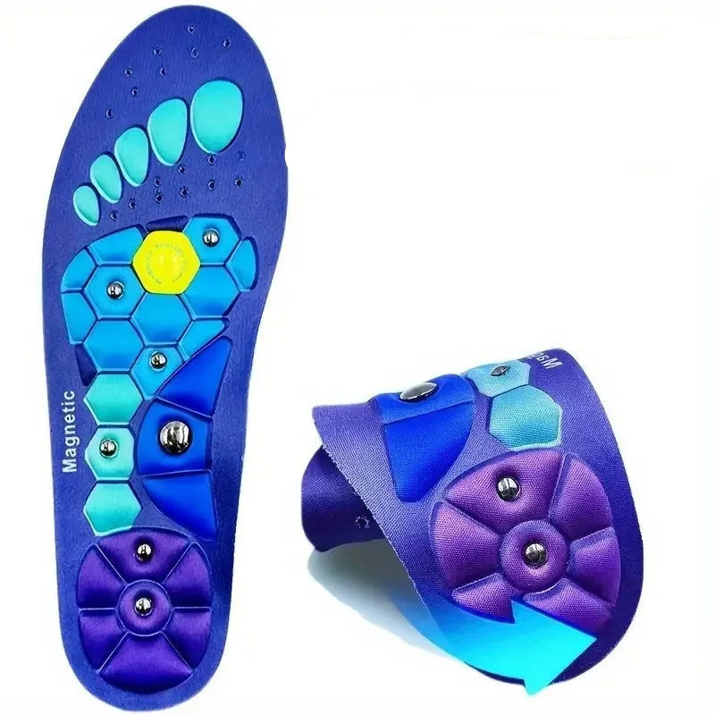 Sereno Orthopedische Magnetische Inlegzolen met Acupressuur en Schokabsorptie