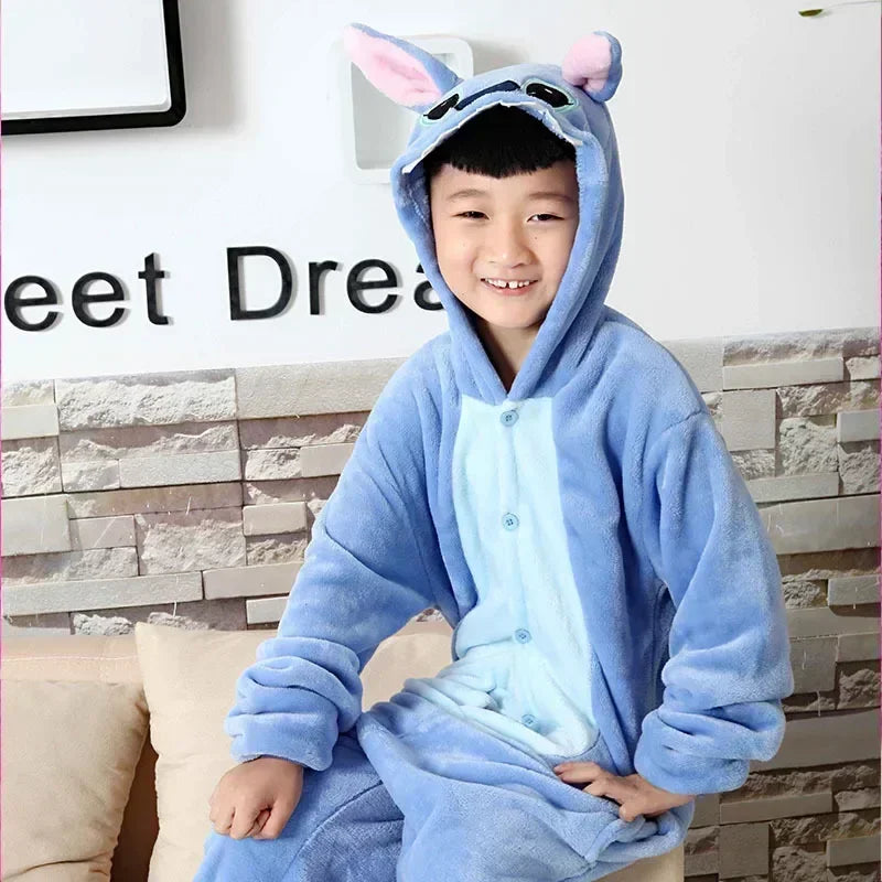 Holo - Kinder Onesie met Stitch Ontwerp
