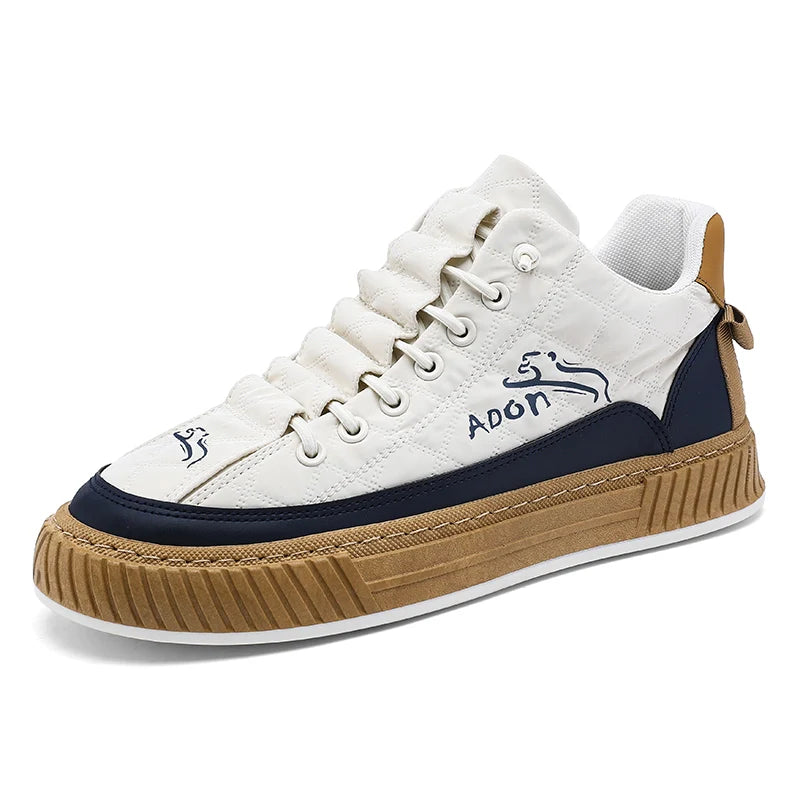 Veloria Adon D90 Lage Sneakers met Antislipzool en Verfijnd Ontwerp