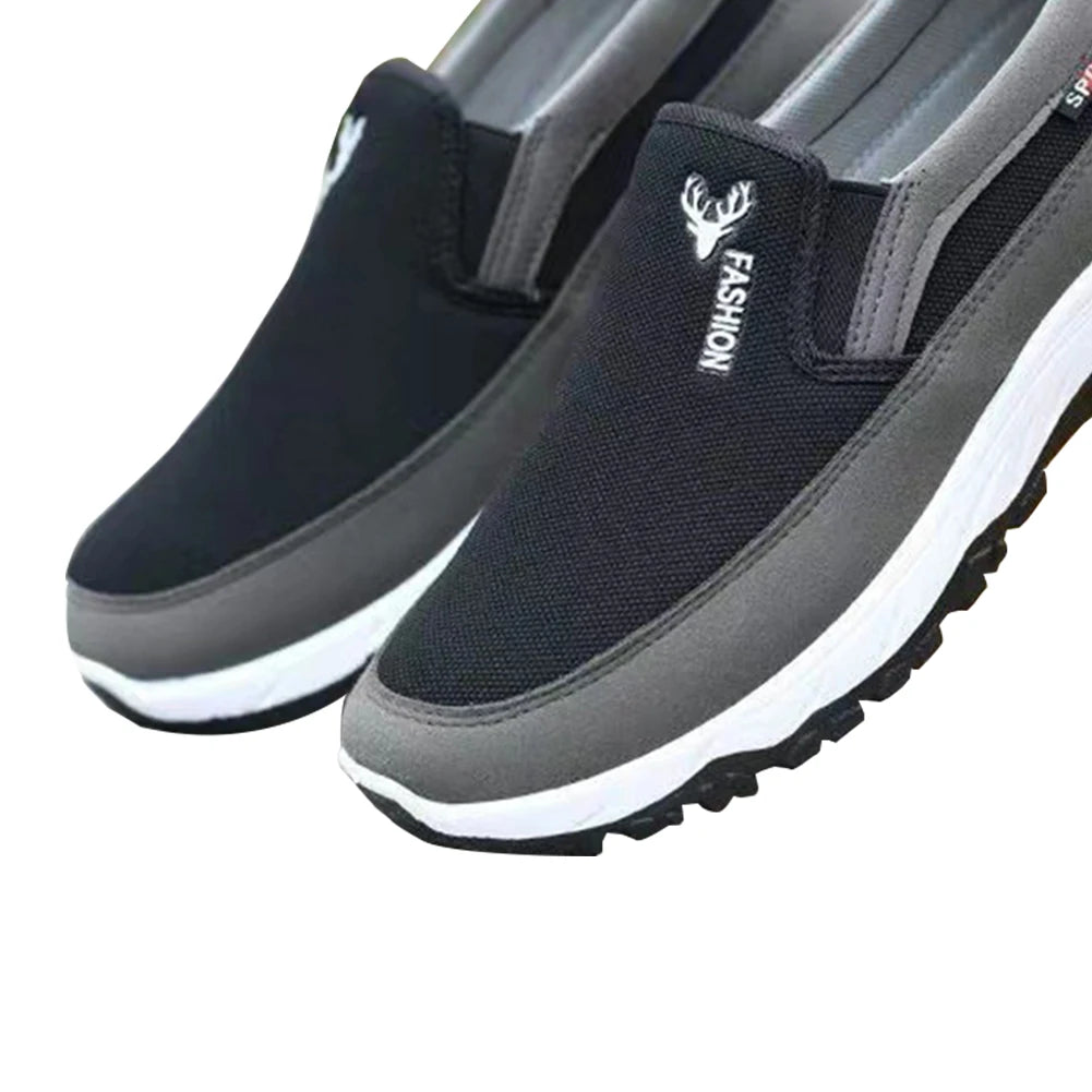 Élanor Heren Instappers – Ademend Mesh Bootsschoenen met Antislip Zool voor Wandelen & Outdoor