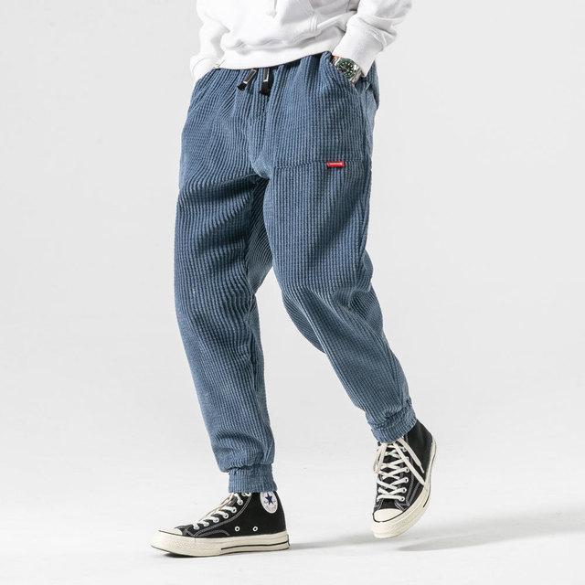 Monde Comfortabele heren joggingbroek met elastische taille en rechte pasvorm