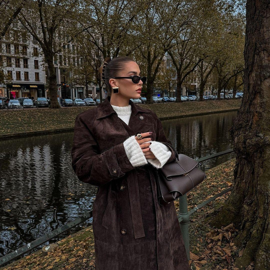 Élanor Vegan Leren Handtas met Schouderband – Elegant en Tijdloos Design