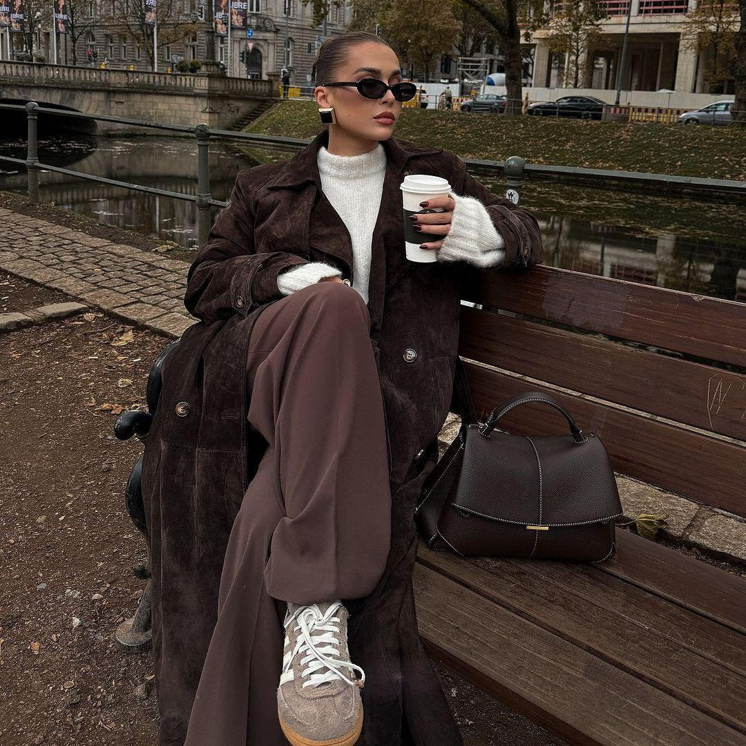 Élanor Vegan Leren Handtas met Schouderband – Elegant en Tijdloos Design