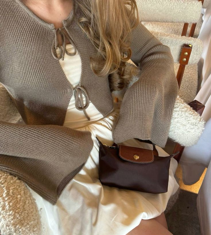 Évoque Mini Leren Pouch met Schouderriem – Compacte Leren Tas