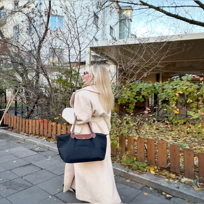 Élanor Luxe Dames Tote Tas van Vegan Leer – Ruime Handtas met Schouderriem