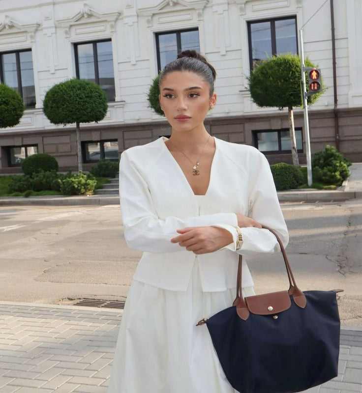 Élanor Luxe Dames Tote Tas van Vegan Leer – Ruime Handtas met Schouderriem