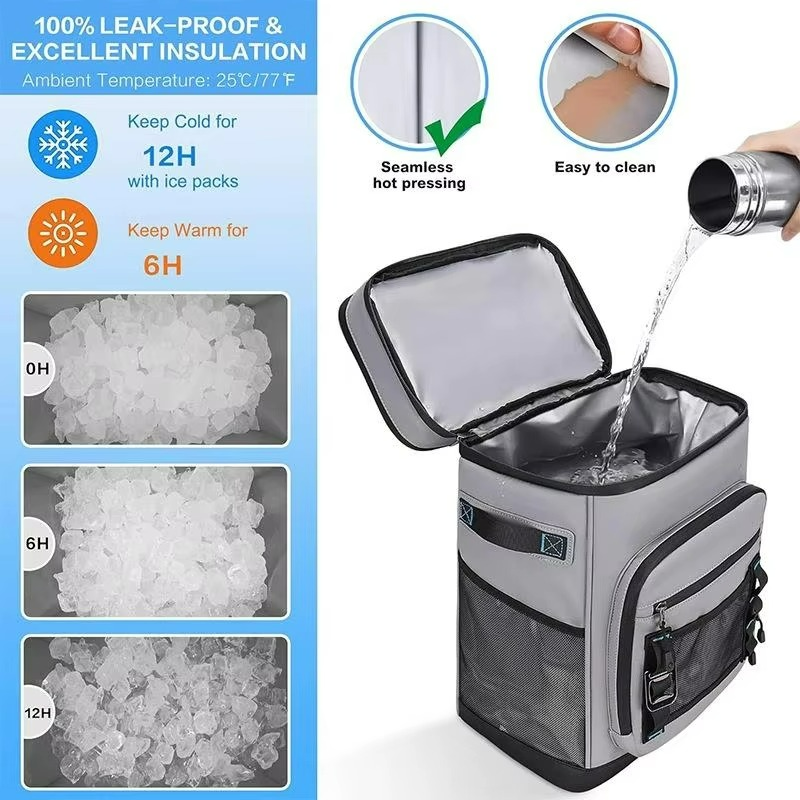 LUKRO - Koelrugzak 30L Waterdicht met Isolatie – Outdoor Picknick & Reizen
