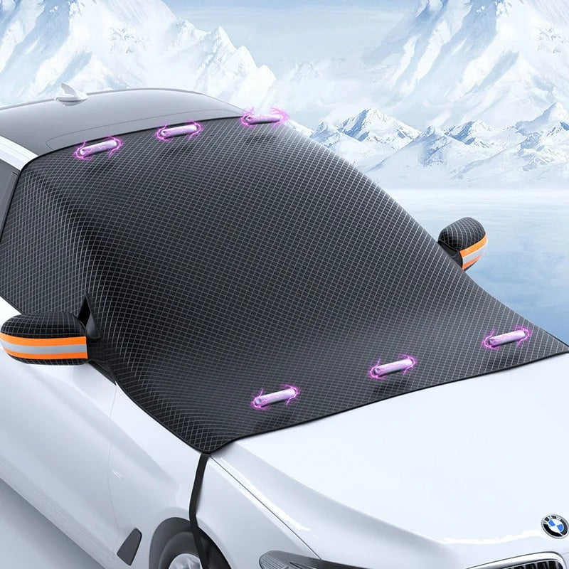 Veloria Magnetische Auto-Windschutz Abdeckung 4-Seizoenen Bescherming