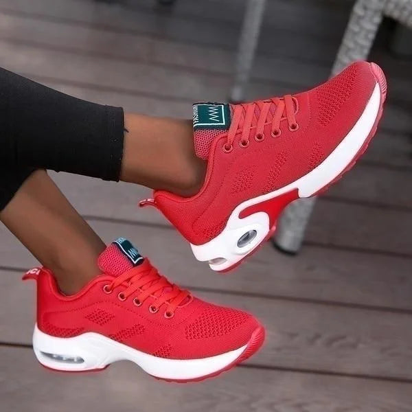 Monde Dames Orthopedische Sneakers met Drieboogsteun en Ademend Mesh
