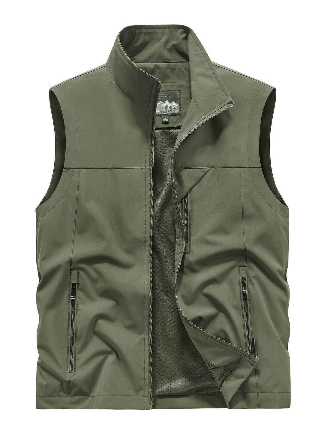 Élanor Heren Sportvest – Lichtgewicht Mouwloos Outdoor Vest van Polyester