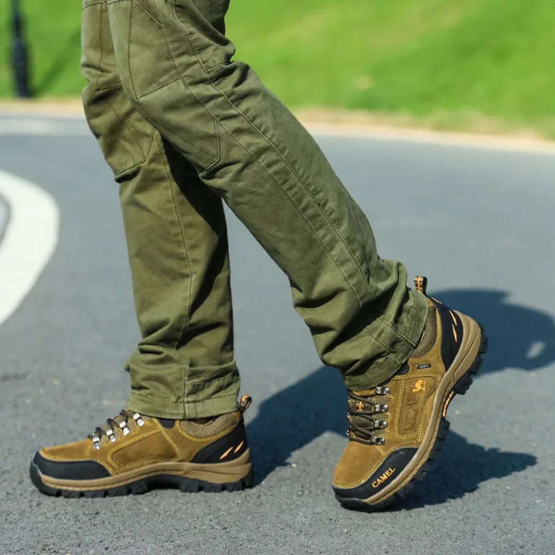 Sereno Waterafstotende Wandelschoenen met Stevige Zool – Heren Outdoor Schoenen