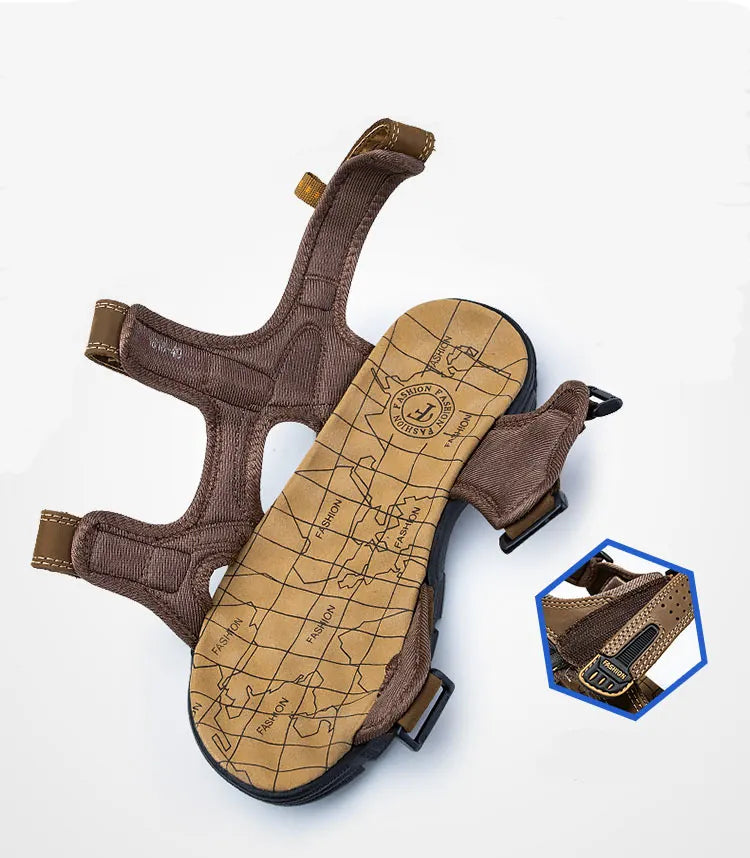 Élanor | Orthopedische sandalen met klittenbandsluiting voor dames en heren