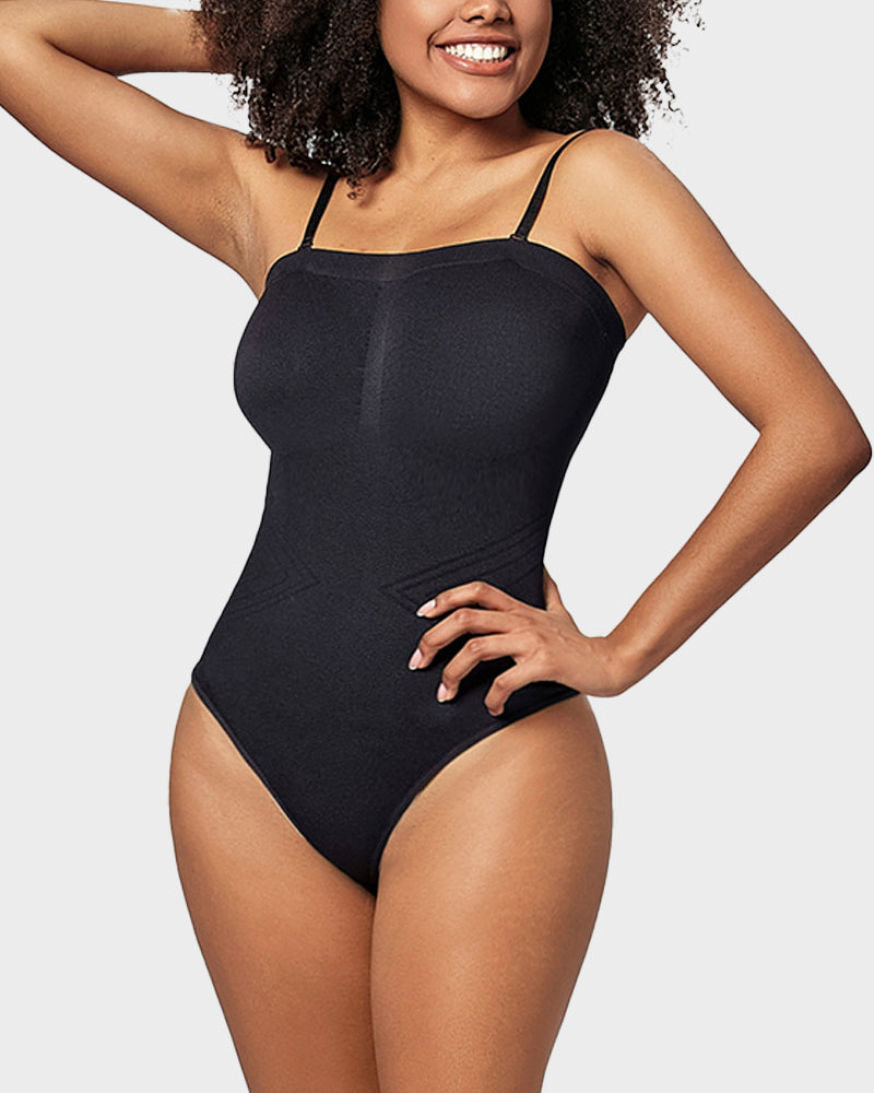 Évoque Seamless Straploze Bodysuit met Shaping Effect