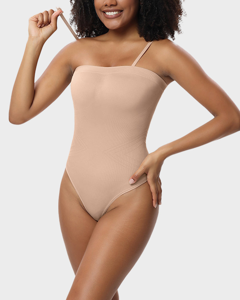 Évoque Seamless Straploze Bodysuit met Shaping Effect