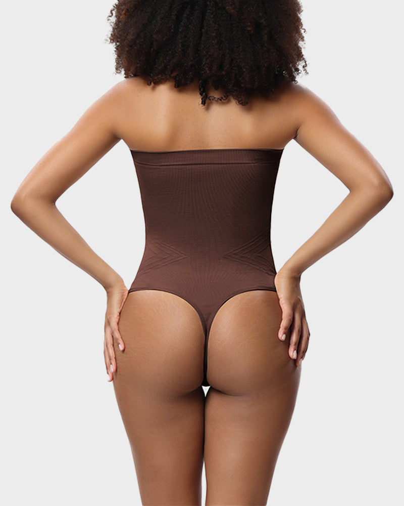 Évoque Seamless Straploze Bodysuit met Shaping Effect
