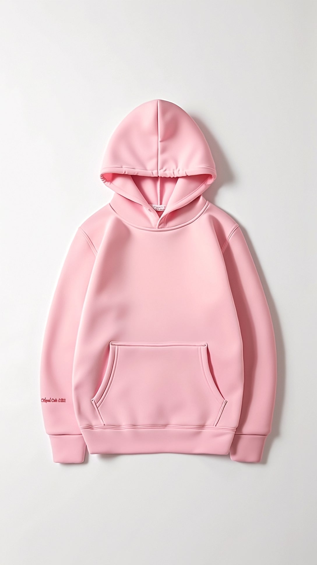 Élanor Geborduurde Hoodie met Tropisch Rugmotief – Unisex Kapuzenpullover