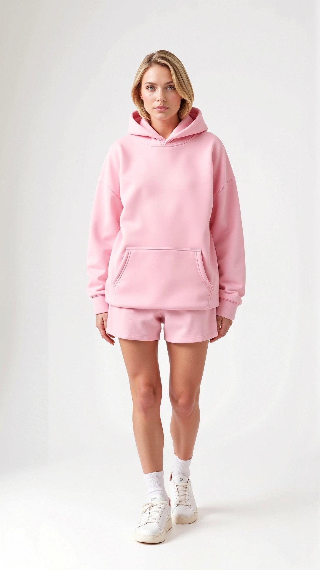 Élanor Geborduurde Hoodie met Tropisch Rugmotief – Unisex Kapuzenpullover