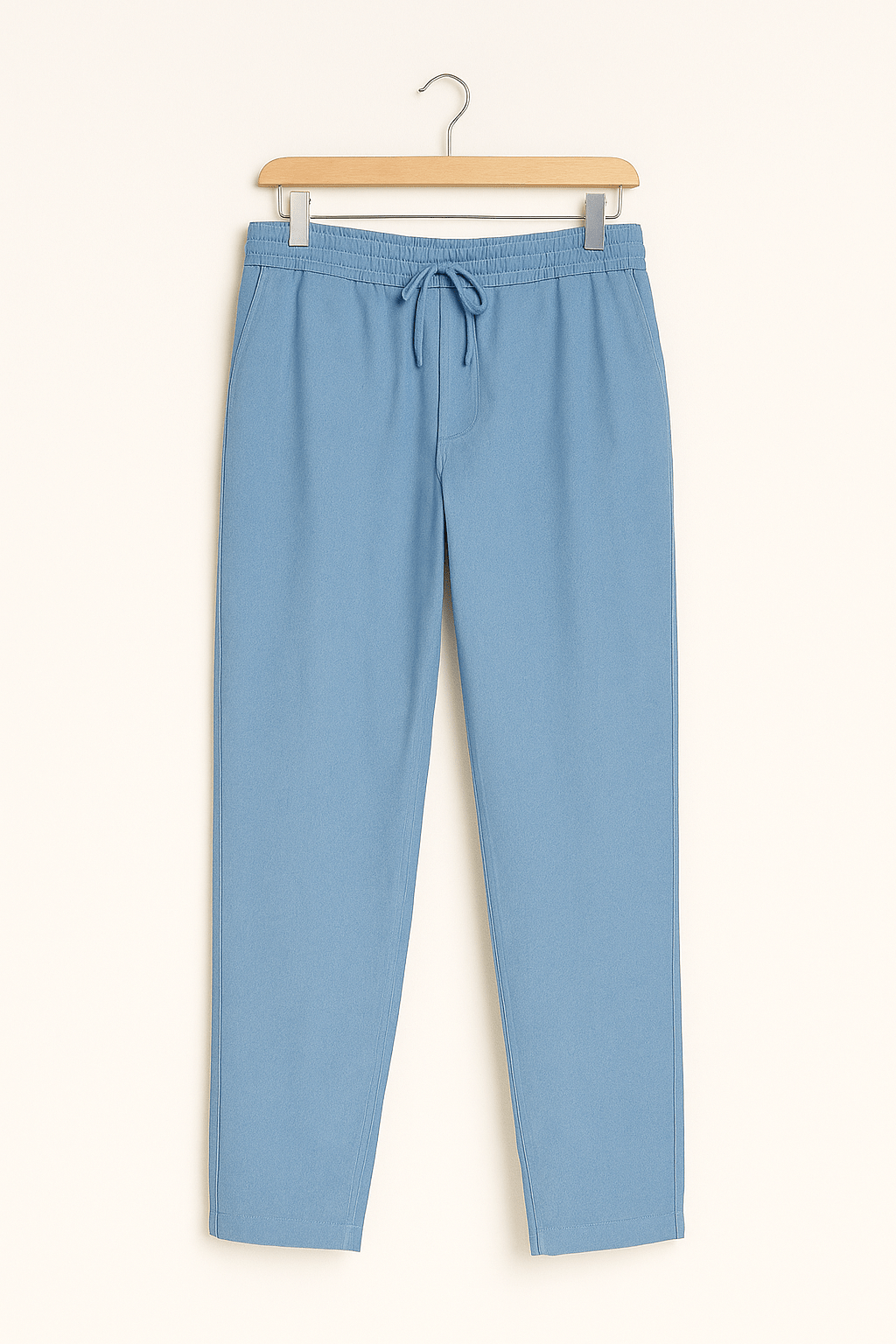 Évoque Tapered Linnenbroek met Kordelzug – Luchtige Zomerhose voor Heren