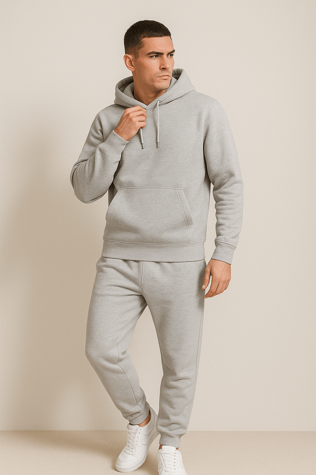 Élanor Unisex Hoodie en Joggingbroek Set – Comfortabele Loungewear voor Elke Dag